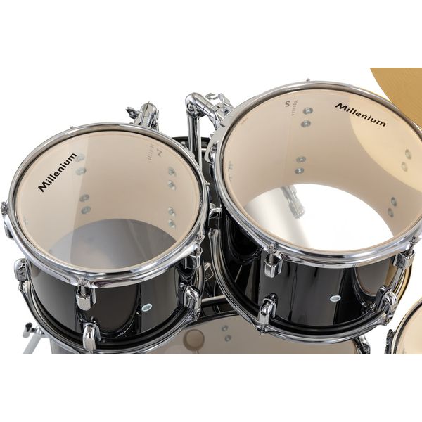Millenium Focus 22 Drum Set Black