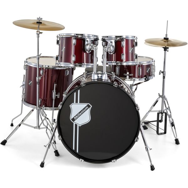 Millenium Focus 22 Drum Set Red