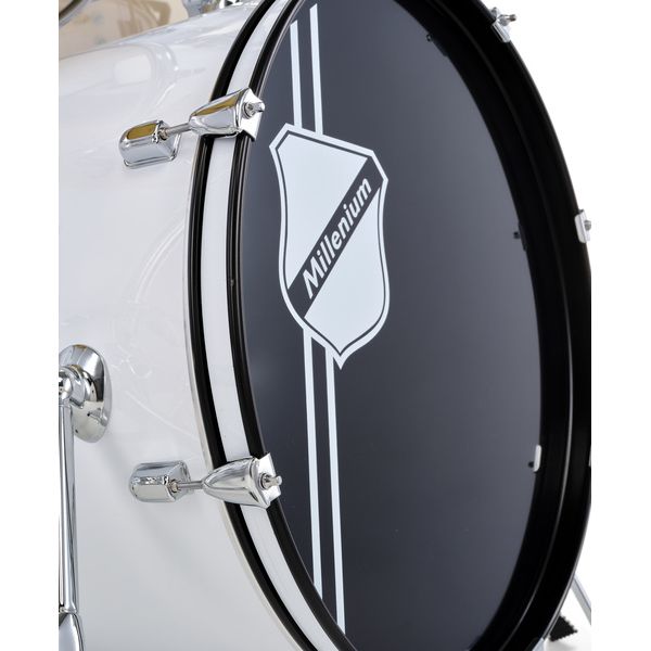 Millenium Focus 22 Drum Set White