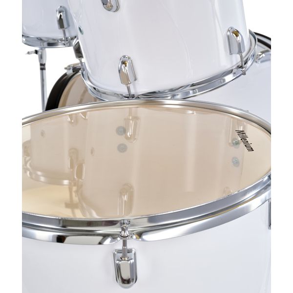 Millenium Focus 20 Drum Set White