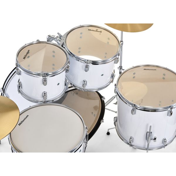 Millenium Focus 20 Drum Set White