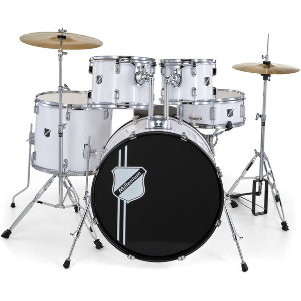 Millenium Focus 20 Drum Set White