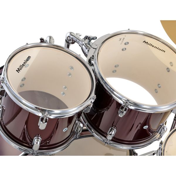 Millenium Focus 20 Drum Set Red