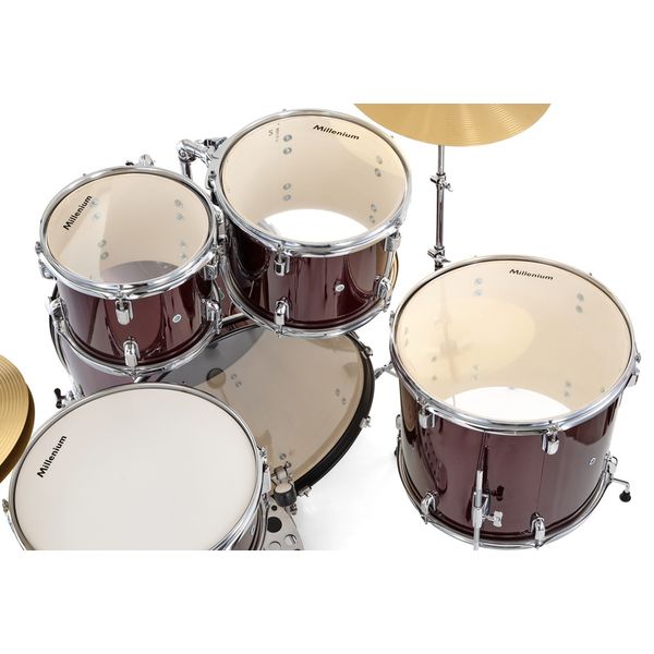 Millenium Focus 20 Drum Set Red