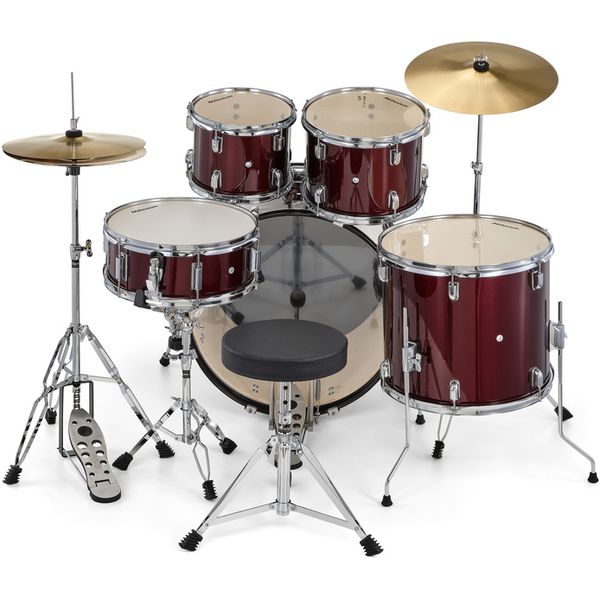 Millenium Focus 20 Drum Set Red