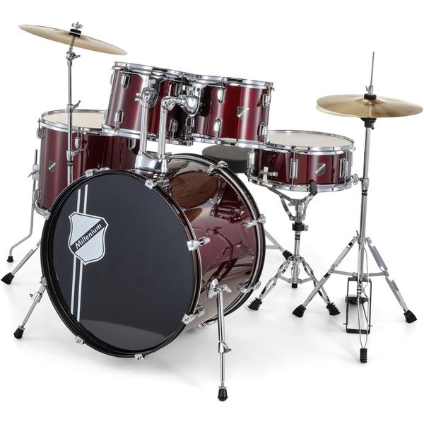 Millenium Focus 20 Drum Set Red