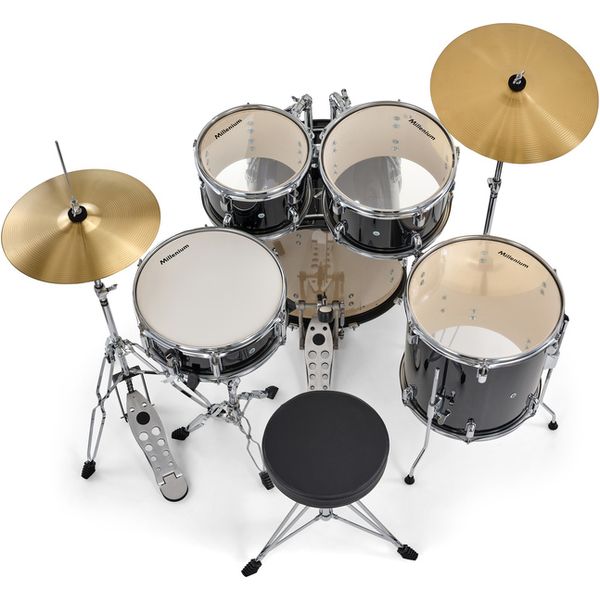 Millenium Focus 18 Drum Set Black