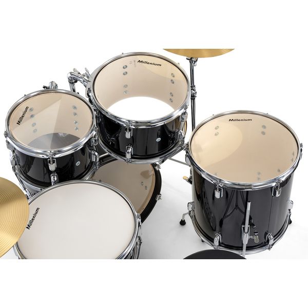 Millenium Focus 18 Drum Set Black