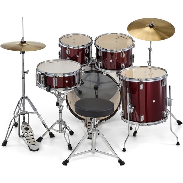 Millenium Focus 18 Drum Set Red