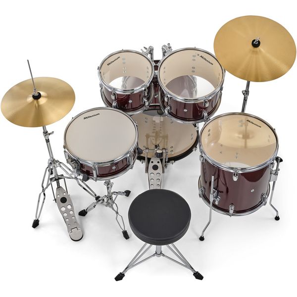 Millenium Focus 18 Drum Set Red
