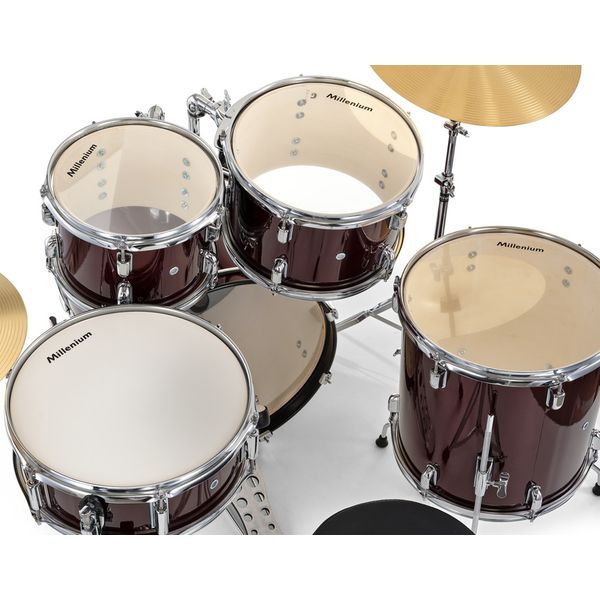 Millenium Focus 18 Drum Set Red