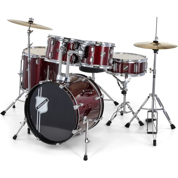 Millenium Focus 18 Drum Set Red