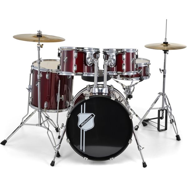 Millenium Focus 18 Drum Set Red