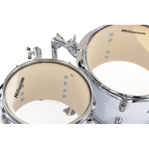 Millenium Focus 18 Drum Set White