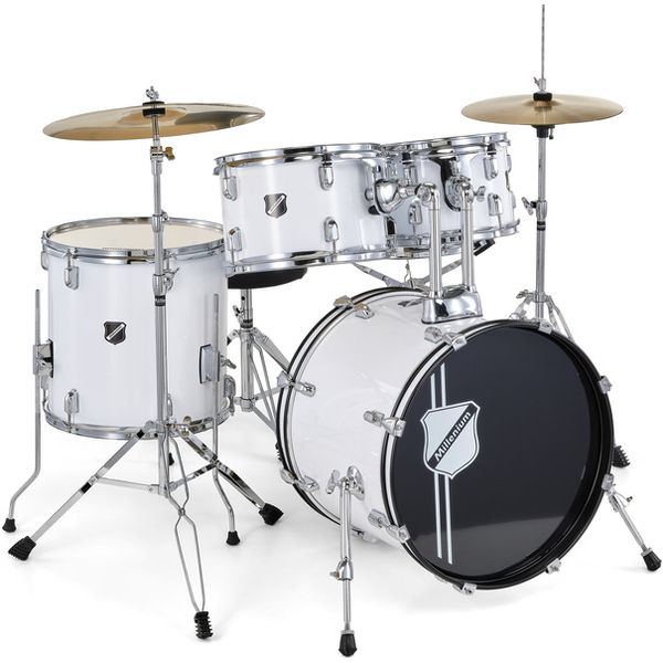 Millenium Focus 18 Drum Set White