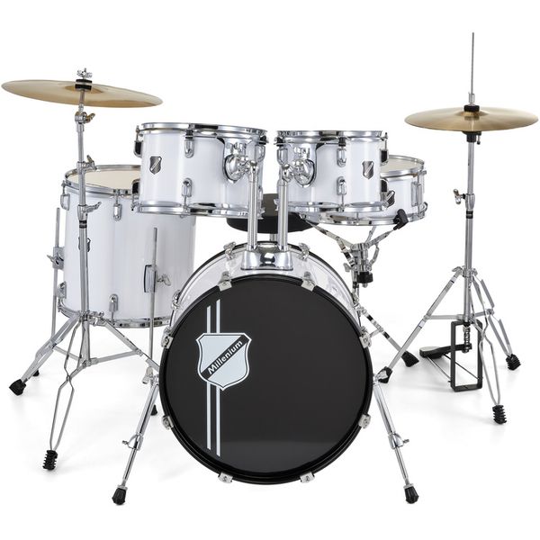 Millenium Focus 18 Drum Set White