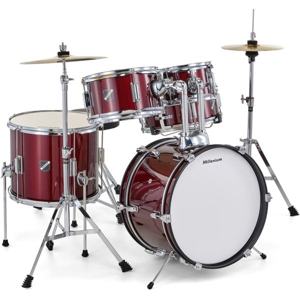 Millenium Focus Junior Drum Set Red