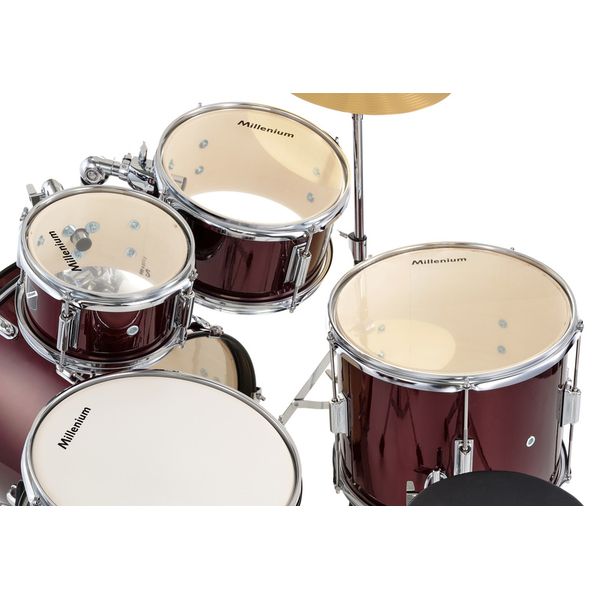 Millenium Focus Junior Drum Set Red