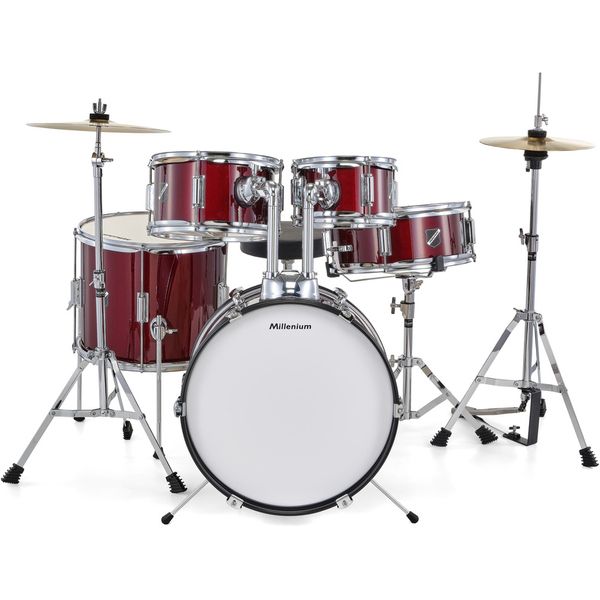Millenium Focus Junior Drum Set Red