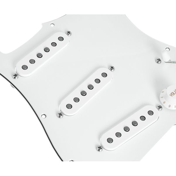 Mojotone 58 Q.Coil Hot Br. Pickguard WH