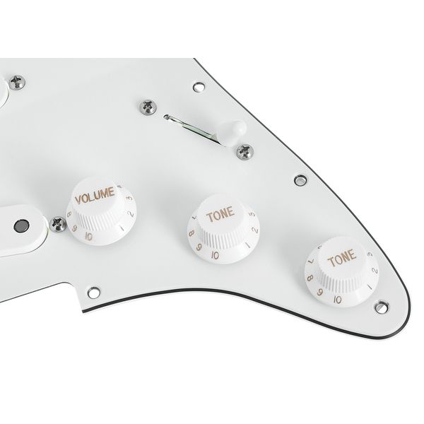 Mojotone 58 Q.Coil Hot Br. Pickguard WH