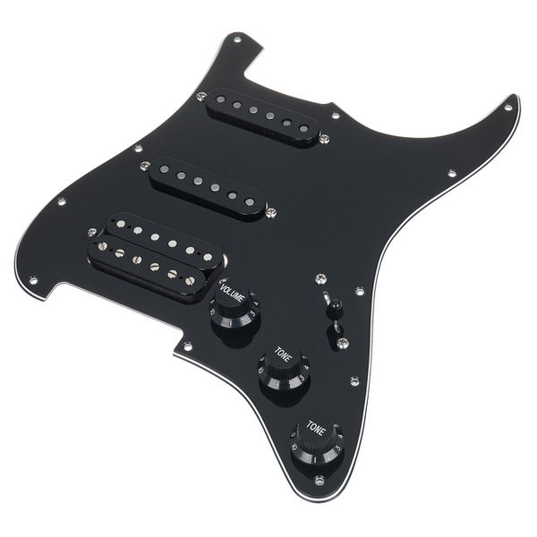 Mojotone 58 Quiet Coil HSS Pickguard BK