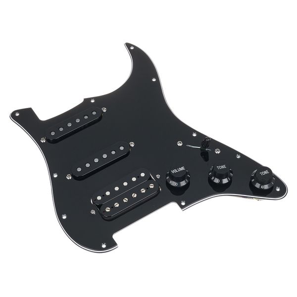 Mojotone 58 Quiet Coil HSS Pickguard BK