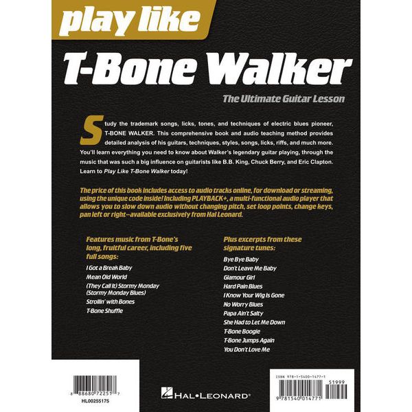 Hal Leonard Play Like T-Bone Walker