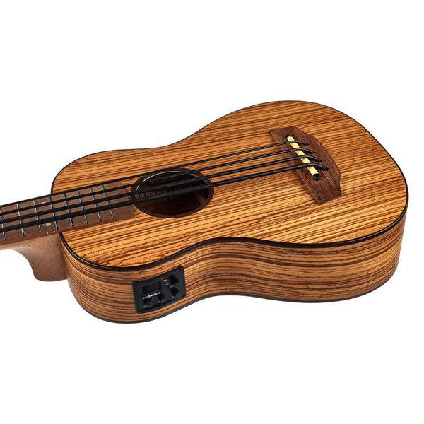 Kala U-Bass Zebrawood 4 NT