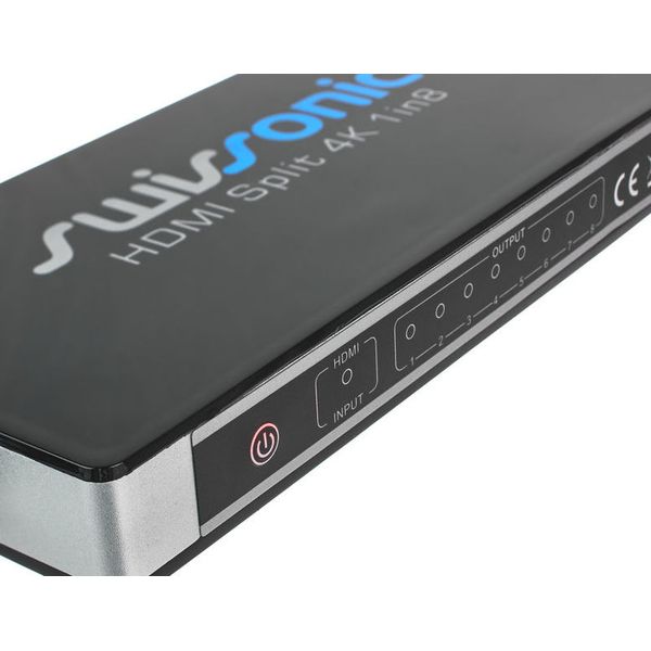 Swissonic HDMI Split 4K 1in8