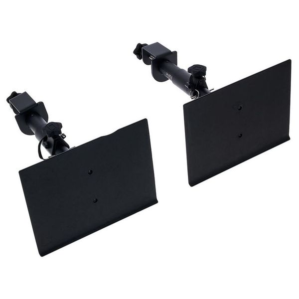 Gator Frameworks Heavy Duty Deluxe Adjustable Multi-Media Gear Stand  Featuring 100x100 Vesa Mounting Brackets | Ideal for Laptops and more;  Min/Max