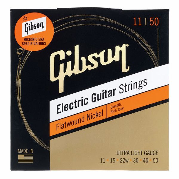 Gibson Flatwound Ultra Light Thomann UK