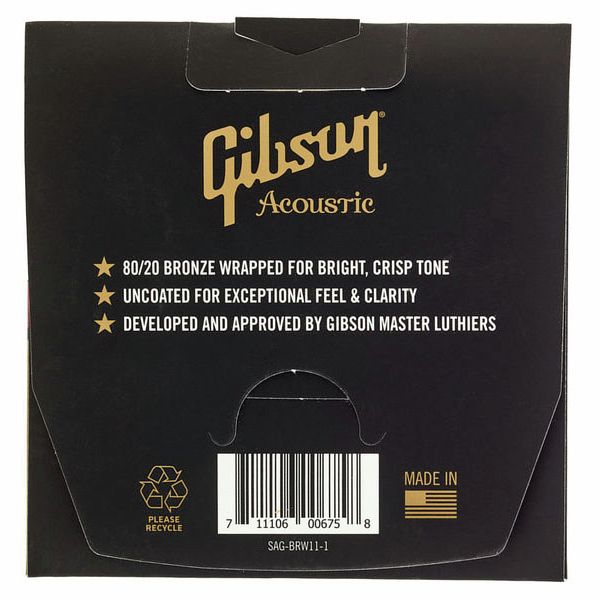 Gibson 80/20 Bronze Acoustic 11
