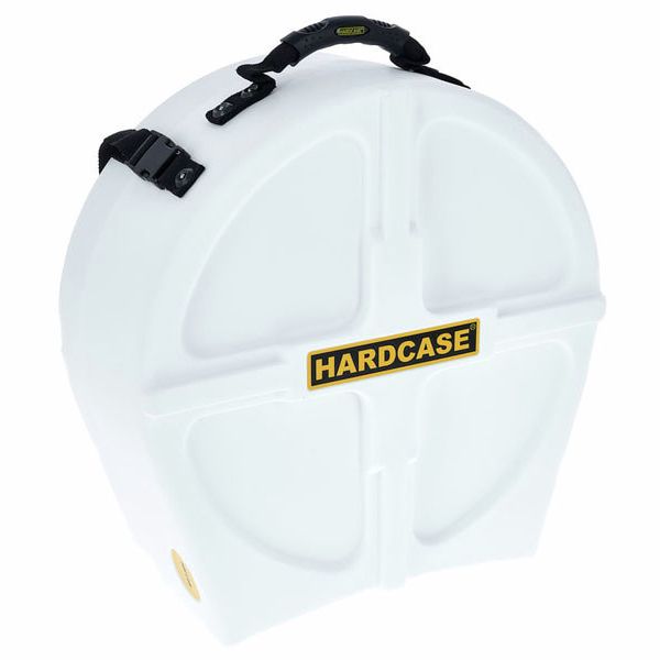 Hardcase 14" Snare Case F.Lined White