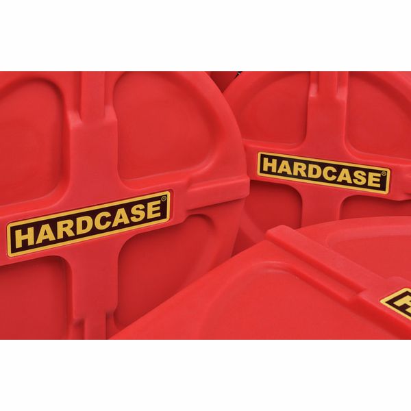 Hardcase HRockFus3 F.Lined Set Red