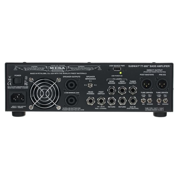 Mesa Boogie Subway TT-800