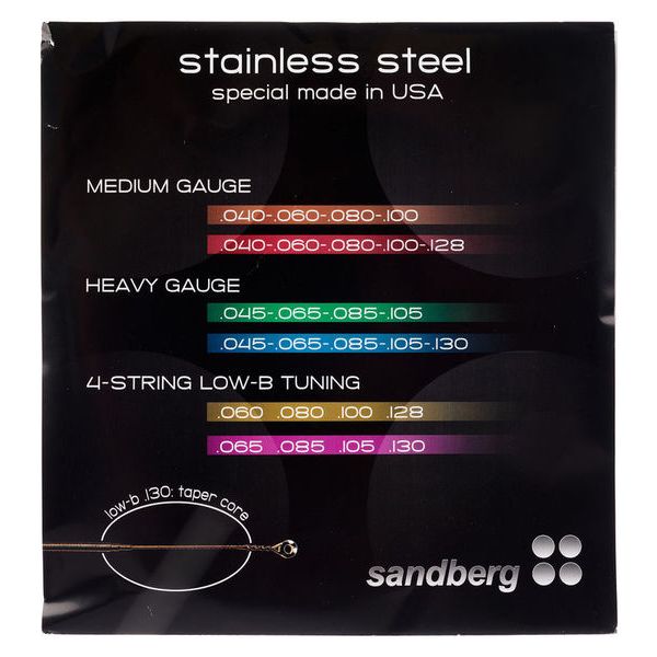 Sandberg Low-B Stringset 065-130