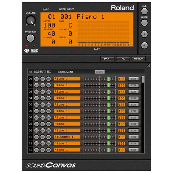 Roland Cloud Sound Canvas VA