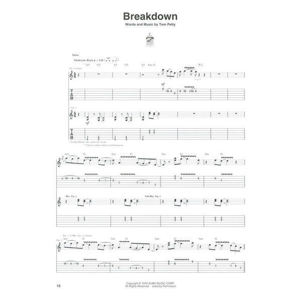 Hal Leonard Tom Petty Definitive Guitar