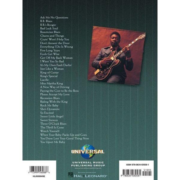 Hal Leonard B.B. King Anthology