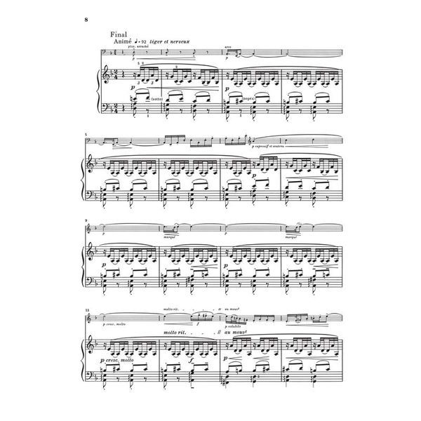Henle Verlag Debussy Cellosonate d-moll