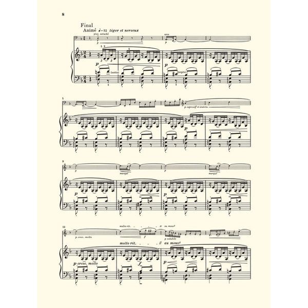Henle Verlag Debussy Cellosonate d-moll