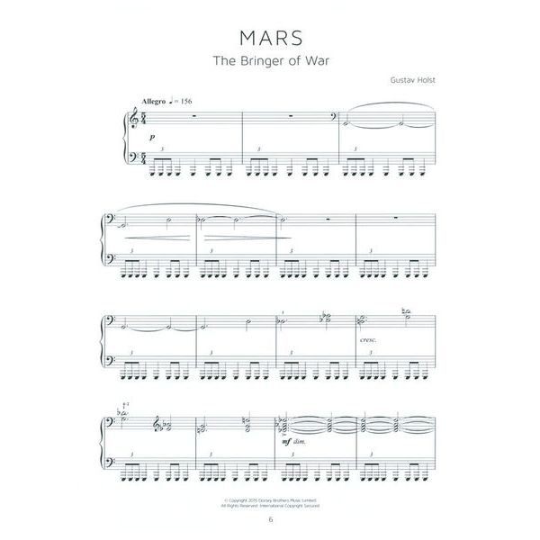 Chester Music Holst The Planets