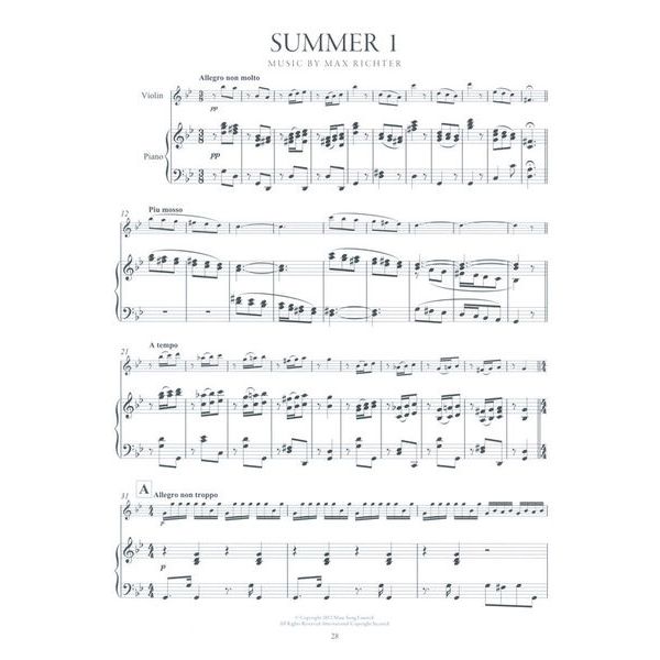 Chester Music Vivaldi Four Seasons M.Richter