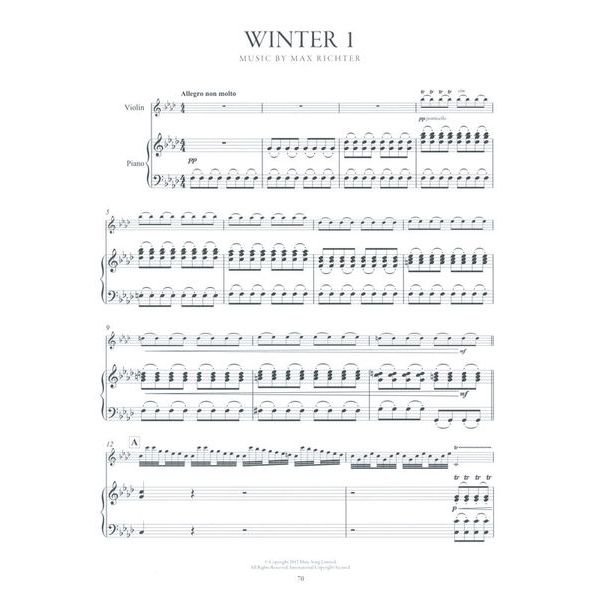 Chester Music Vivaldi Four Seasons M.Richter
