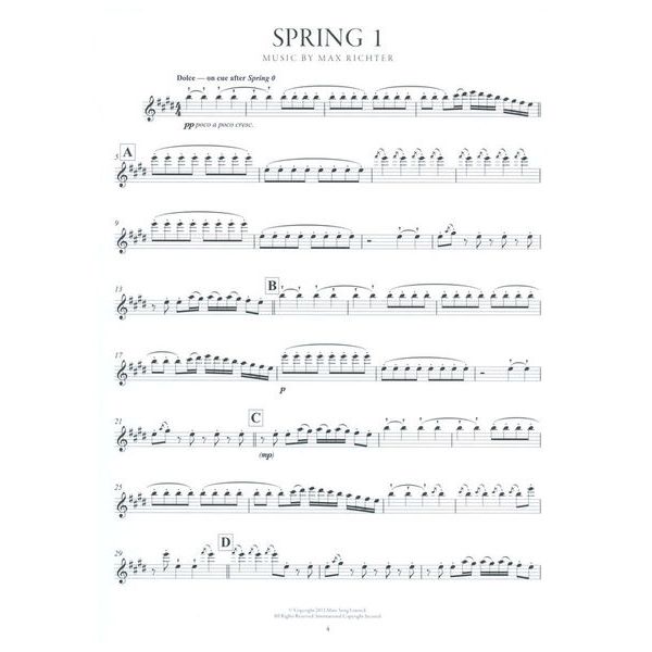 Chester Music Vivaldi Four Seasons M.Richter