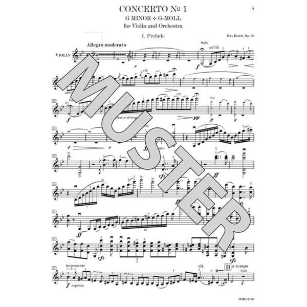 Music Minus One Bruch Violin Concerto No.1
