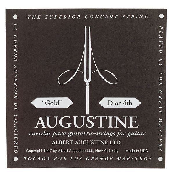 Augustine D-4 String Black Label