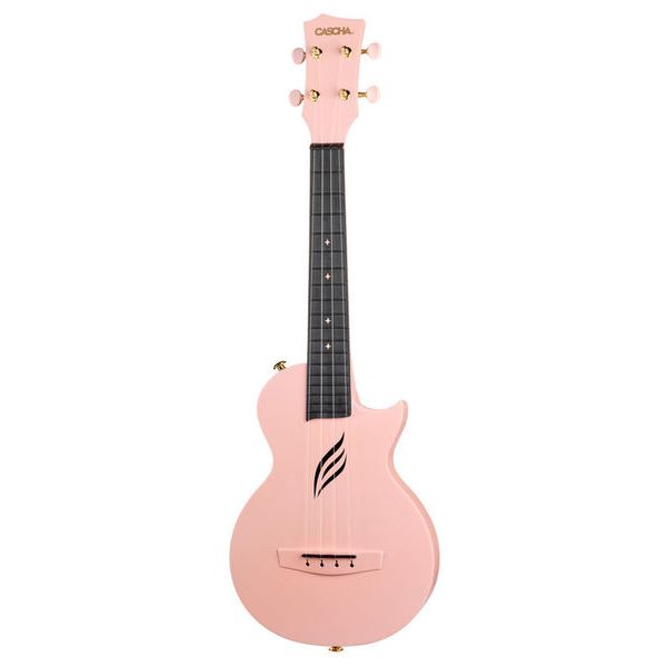 Cascha Carbon Concert Ukulele Set PK