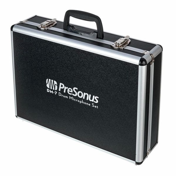 Kit de 7 micros batterie Presonus DM-7 livré en valise